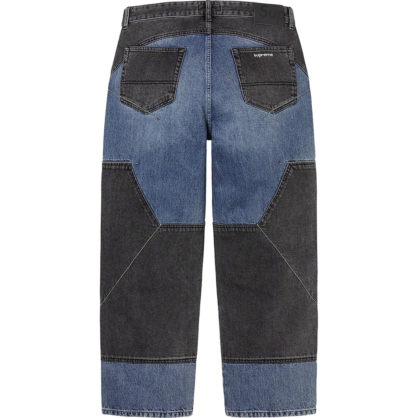 2-Tone Paneled Jean view 3